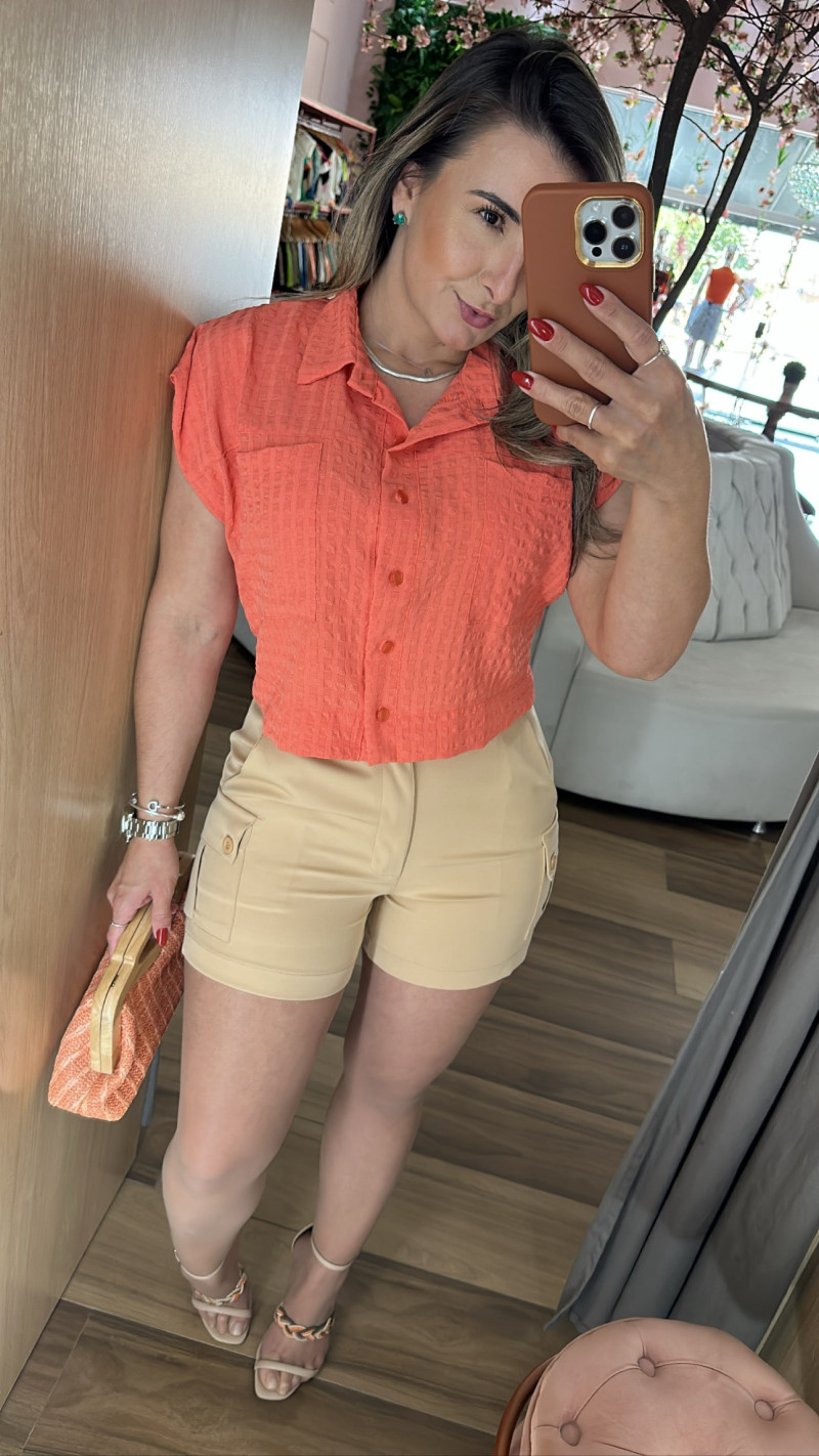 Short Cargo Maliah Nude M Daniele Fazan