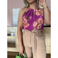 Calça Scarlett Nude M Daniele Fazan