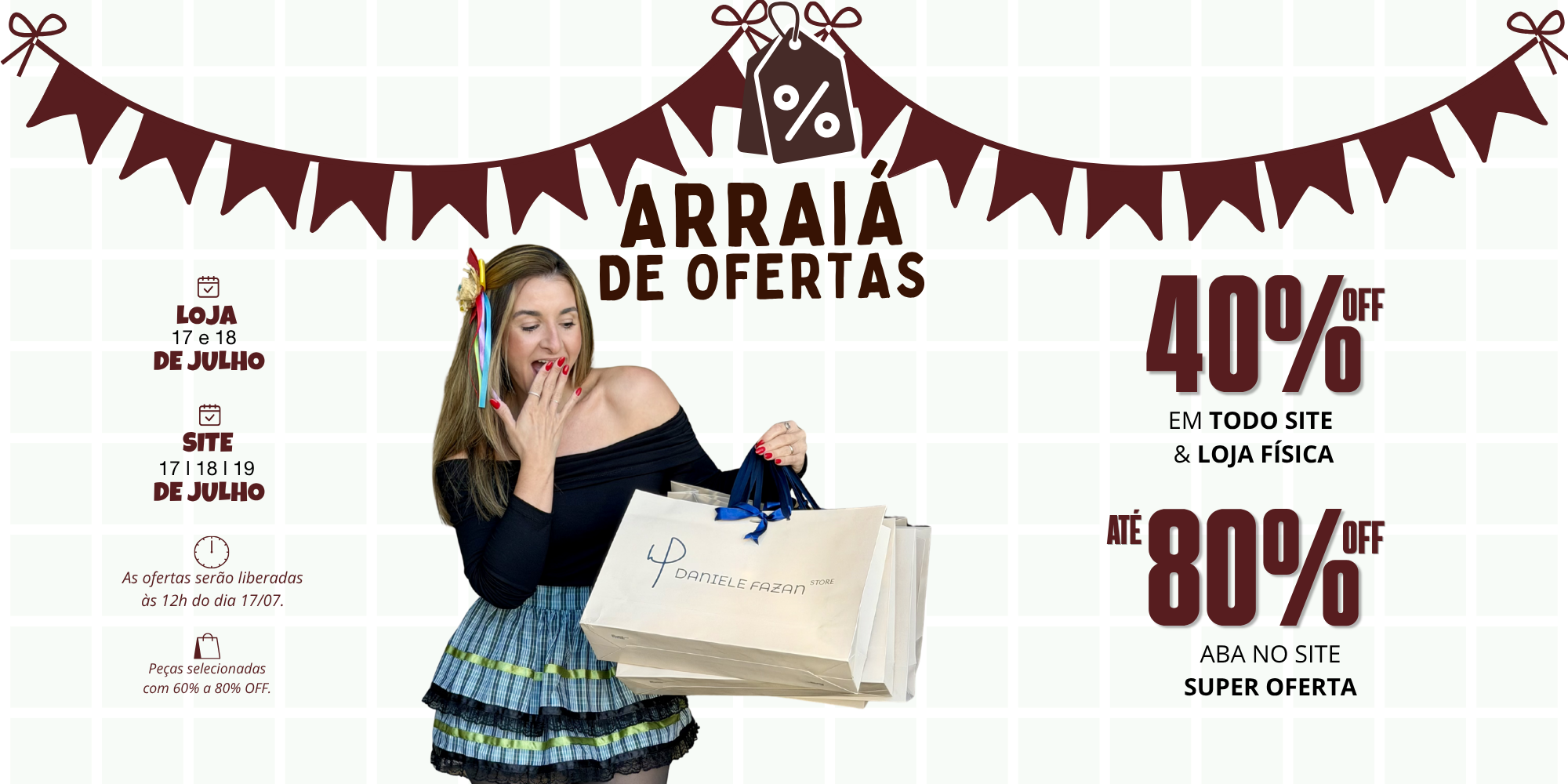 Arraiá de ofertas