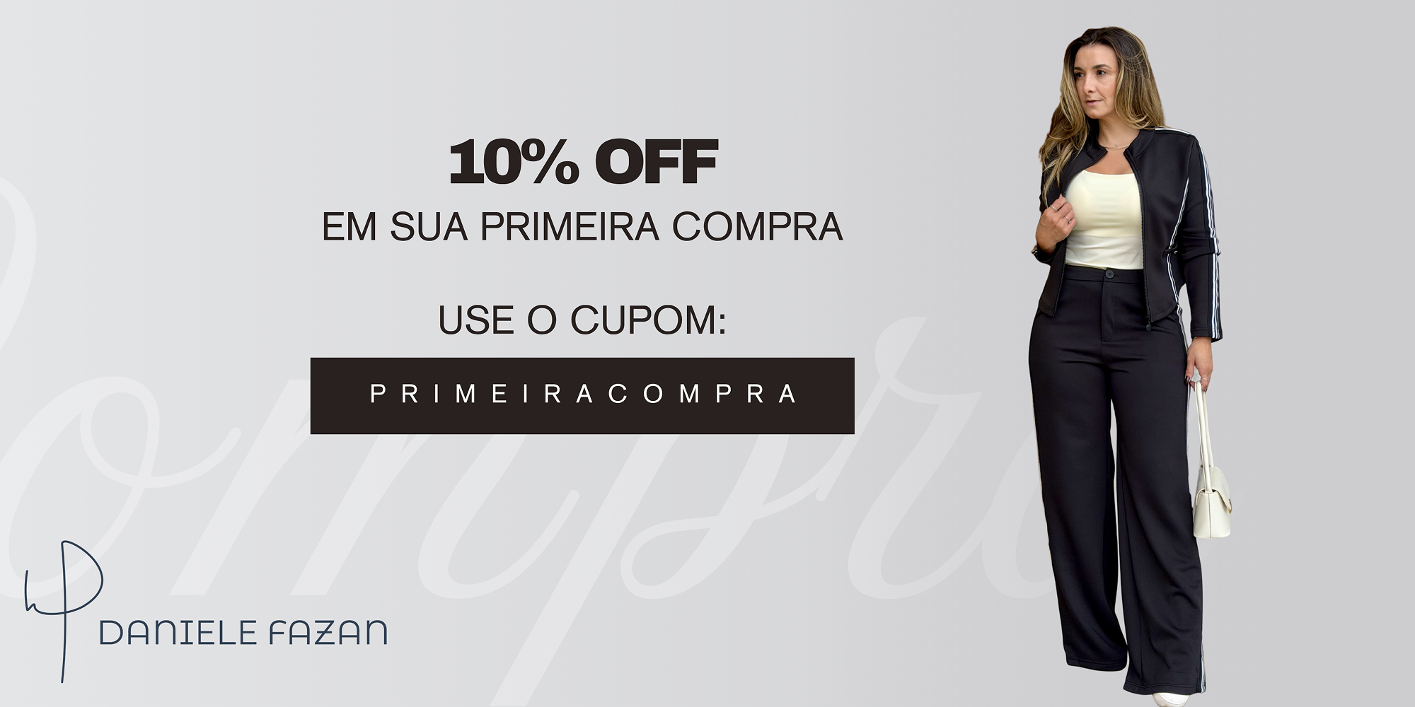 10% na primeira compra
