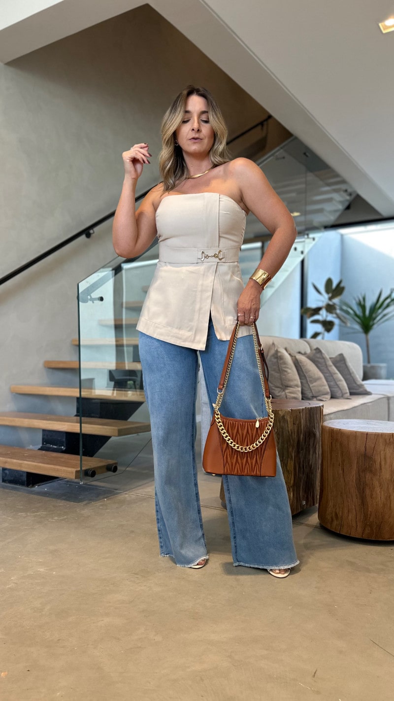 Calça Wide Leg Sofir