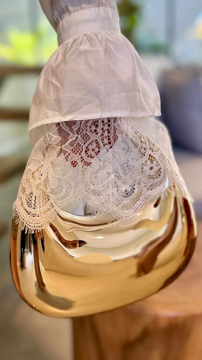 Camisa Renda Babado Bárbara