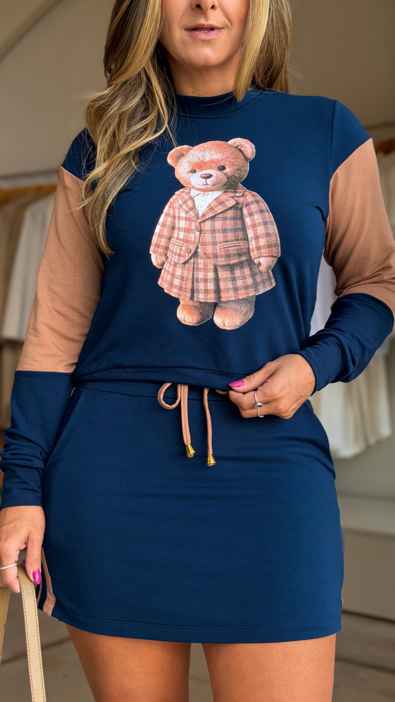 Conjunto Moletinho Urso