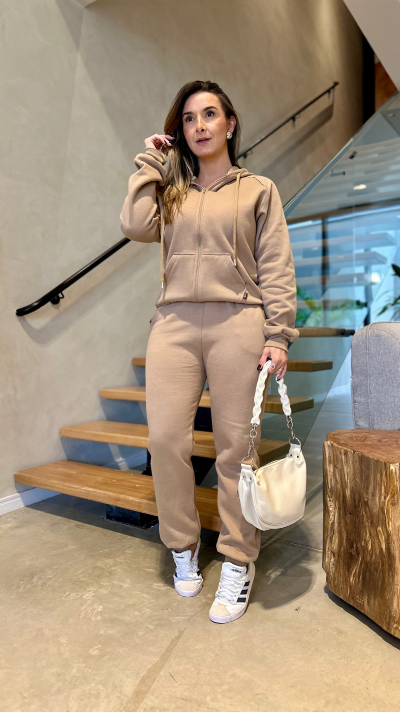 Conjunto Moletom Com Zíper Laura