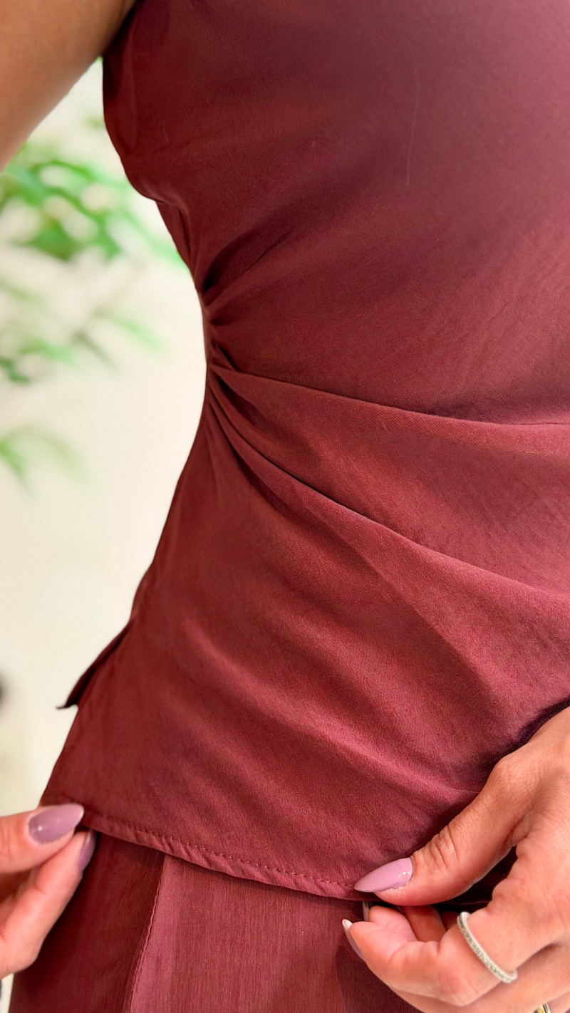 Conjunto Blusa E Calça Tayna 
