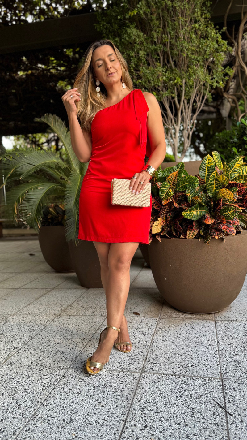 Vestido Curto Nula Manga Alice