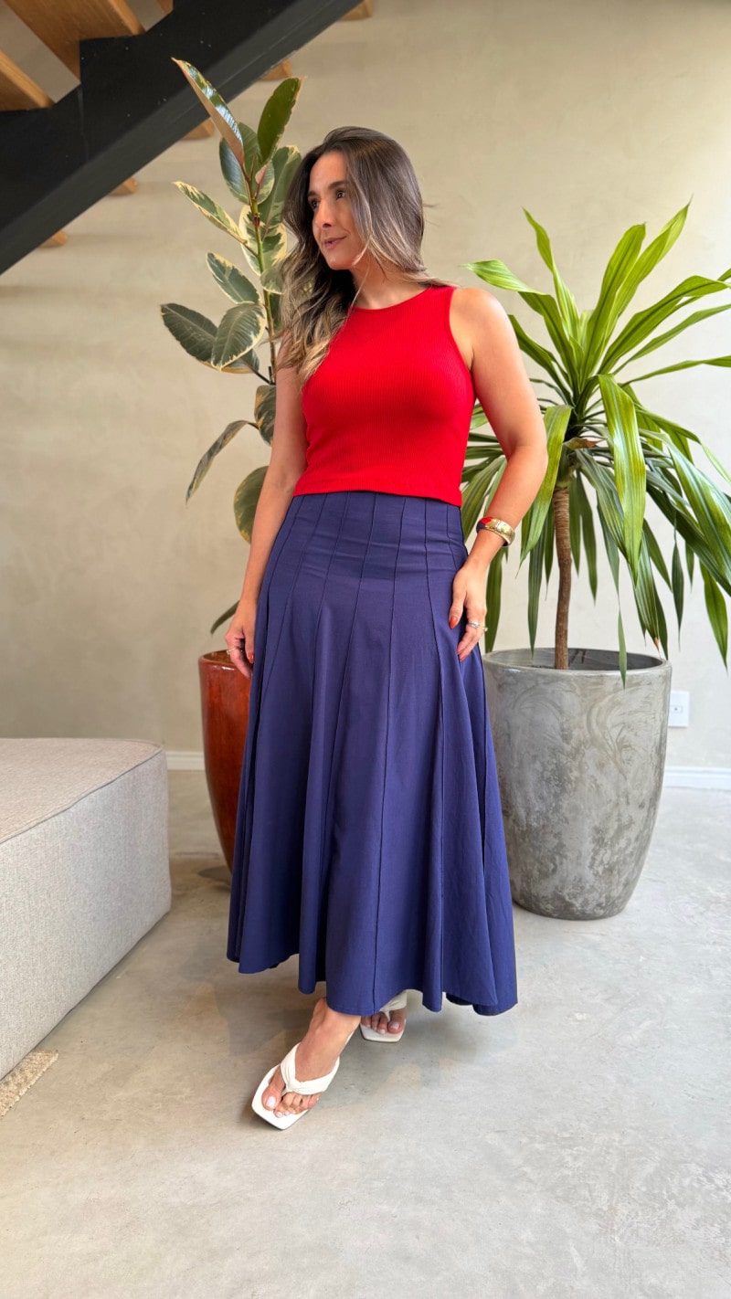 Cropped Canelado Vanessa