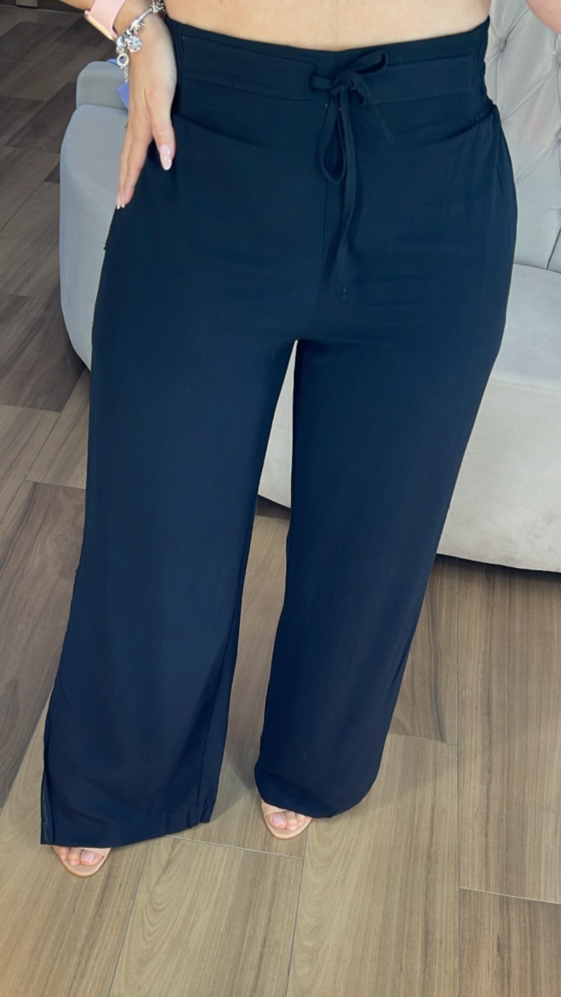 Calça pantalona zara 2025