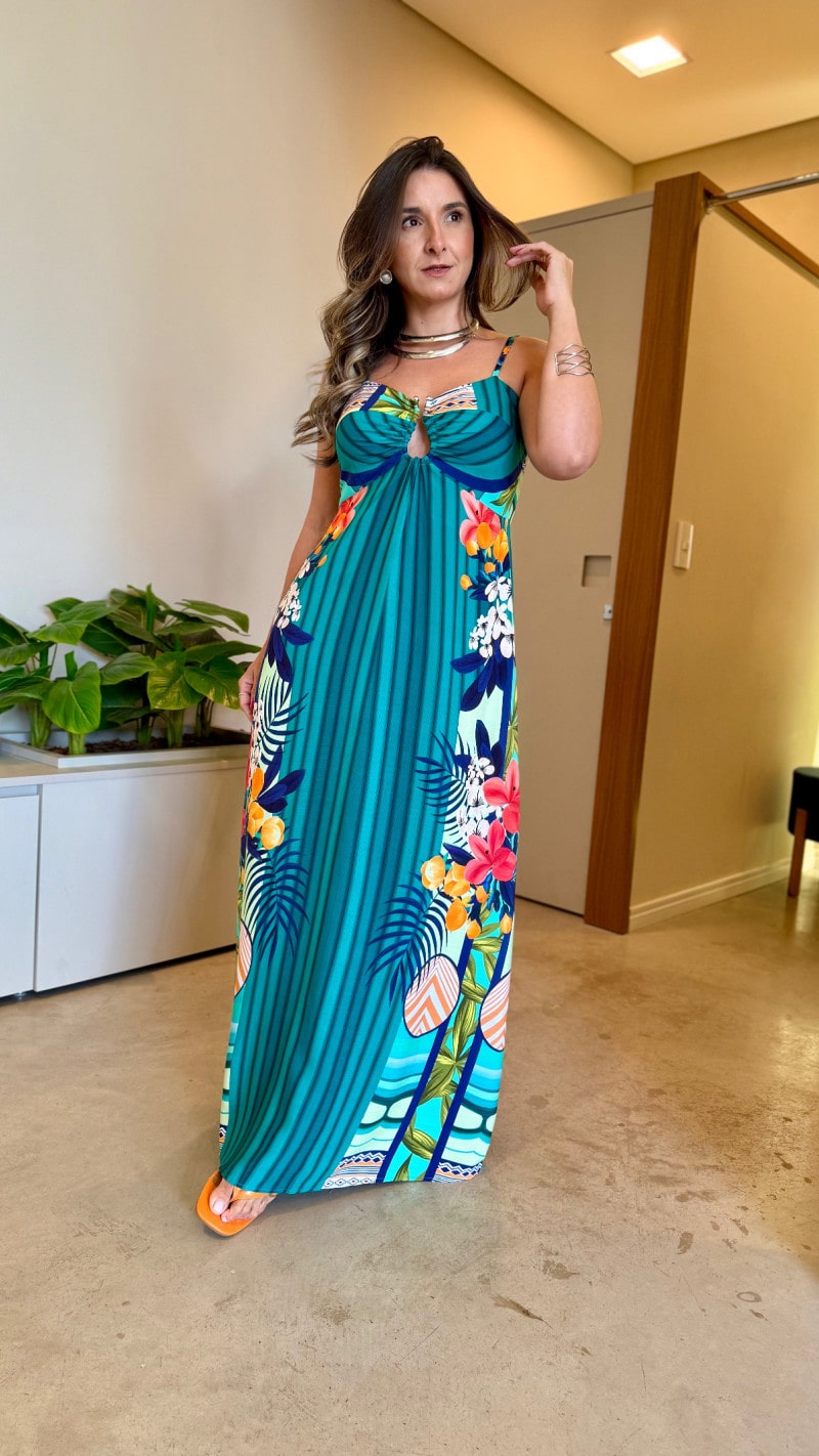 Vestido Longo Alcinha Adriele