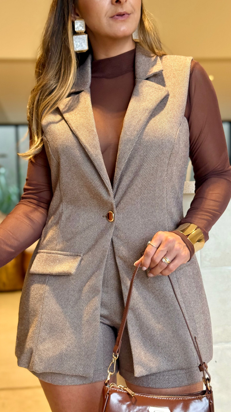 Blusa Tule Lisa Cacharrel