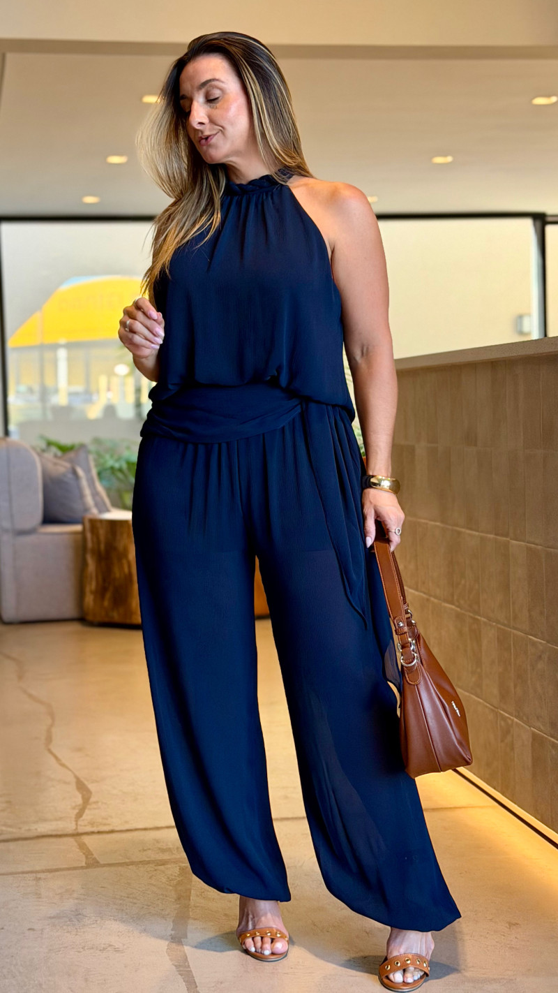Conjunto Blusa E Calça Aladim Laura