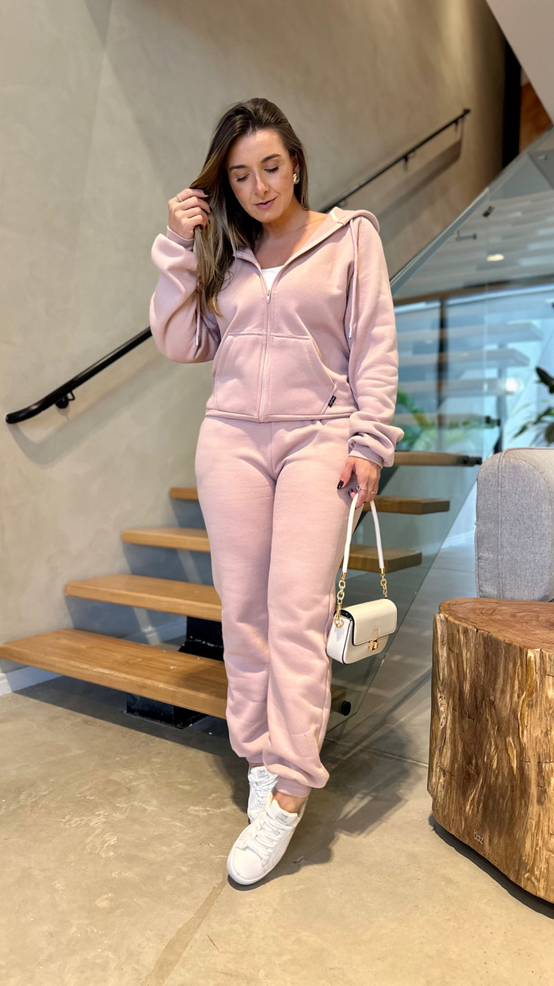 Conjunto Moletom Com Zíper Laura