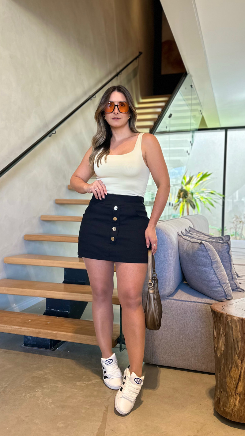 Shortsaia Linho Maressa
