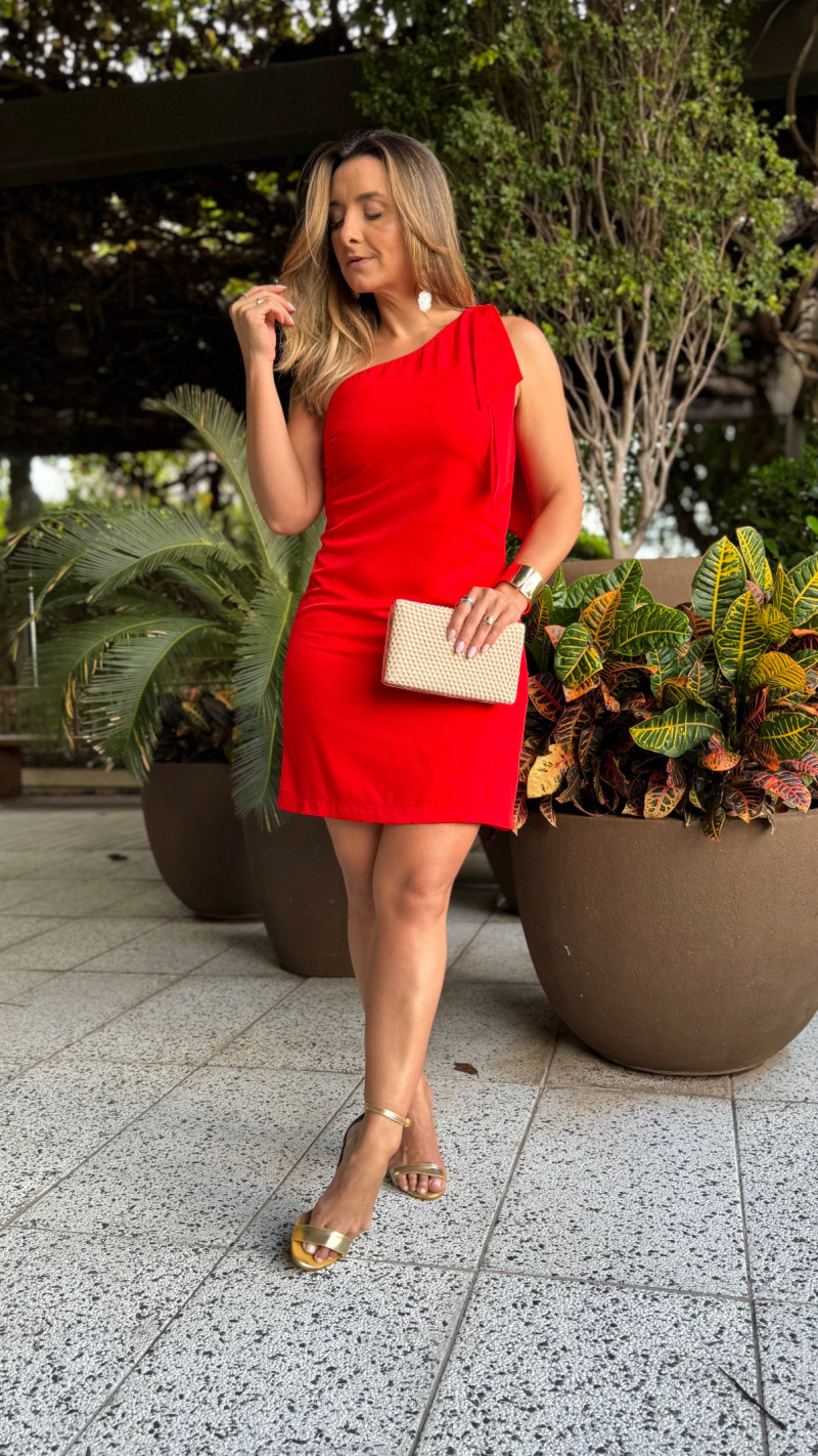 Vestido Curto Nula Manga Alice