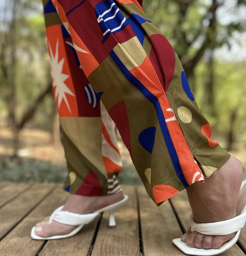 Conjunto Cropped E Calça Lilian