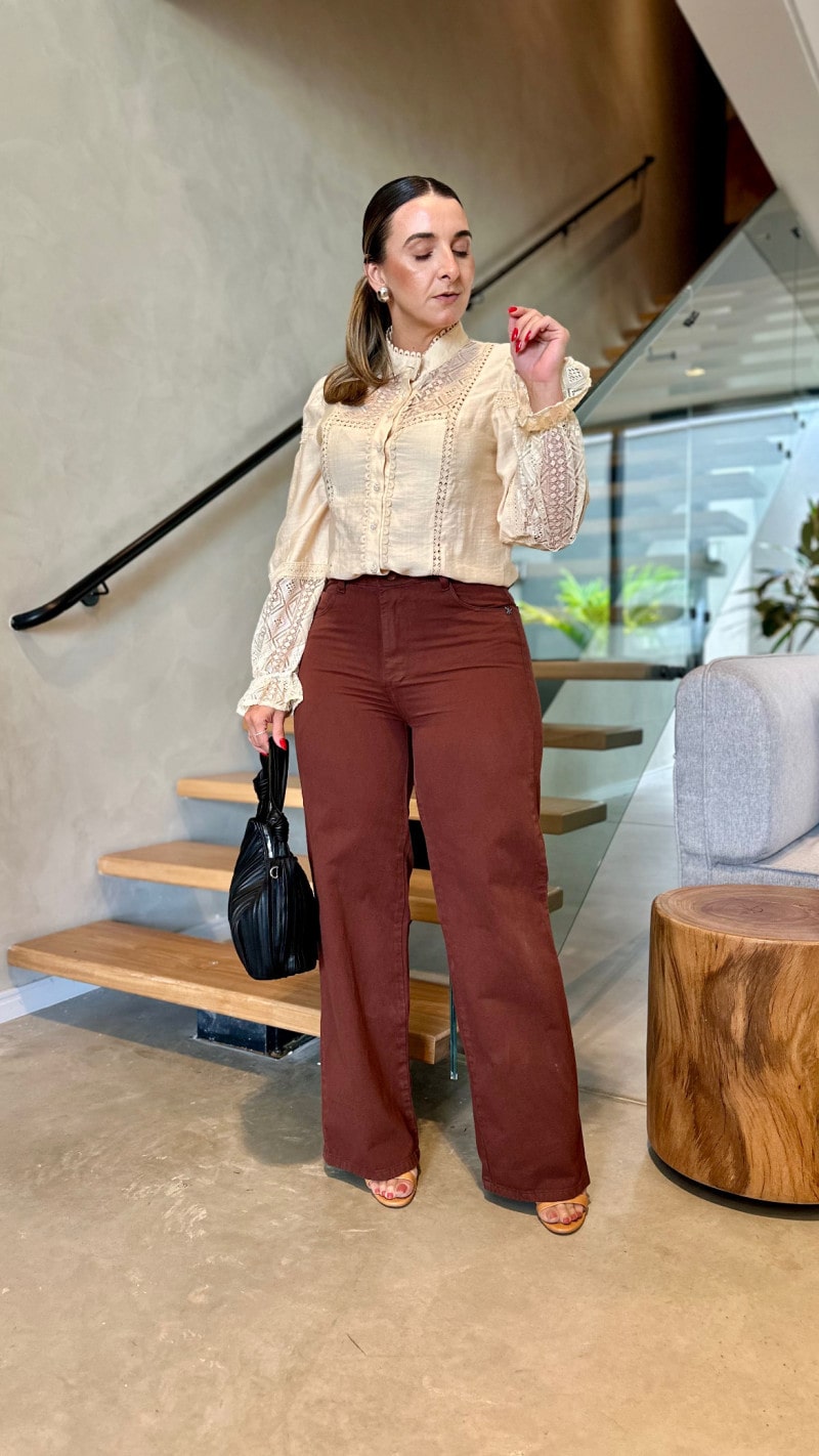 Calça Wide Leg Verônica