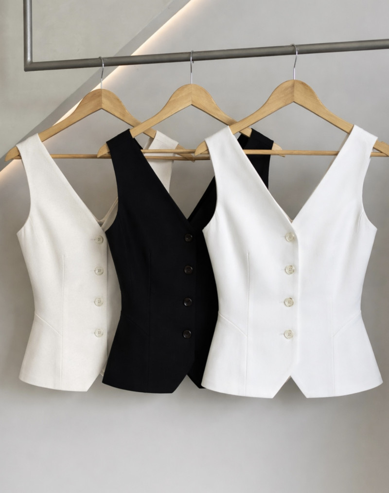 Colete Linho Forrado Marcela