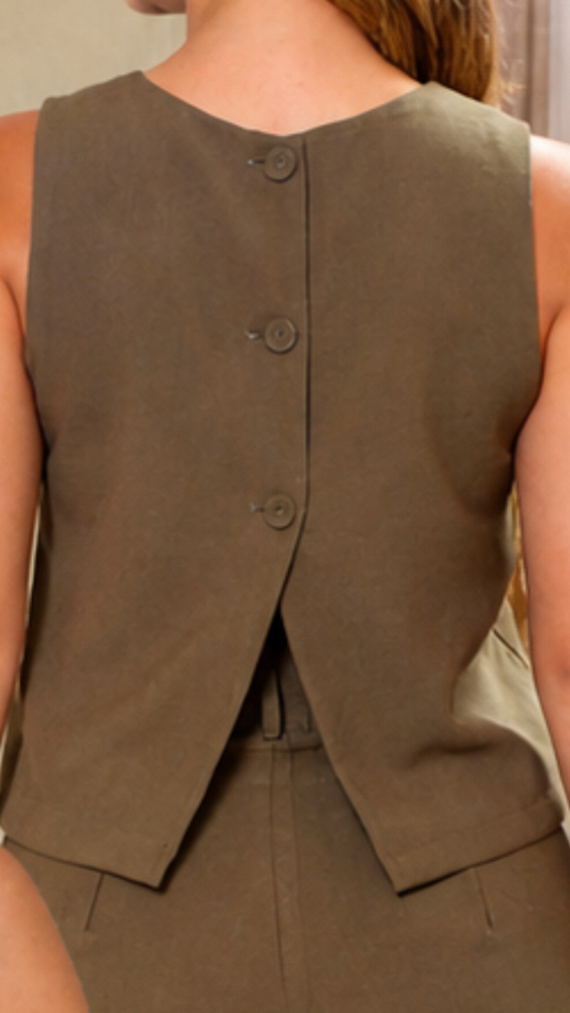 Conjunto Blusa E Calça Pantalona Nathalia