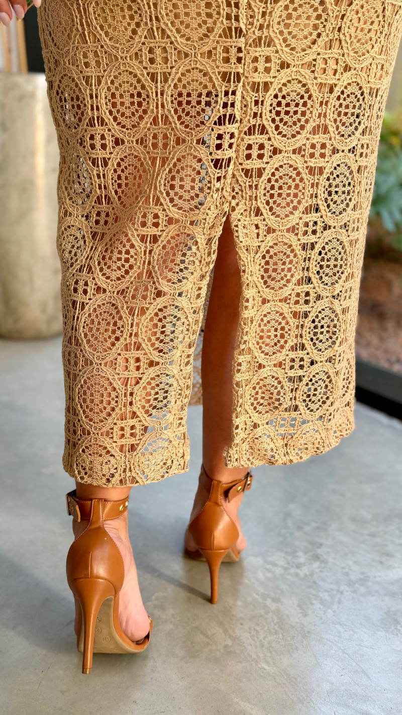Conjunto Cropped E Saia Riviera 
