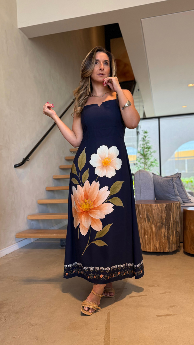 Vestido Longo Alcinha Vânia