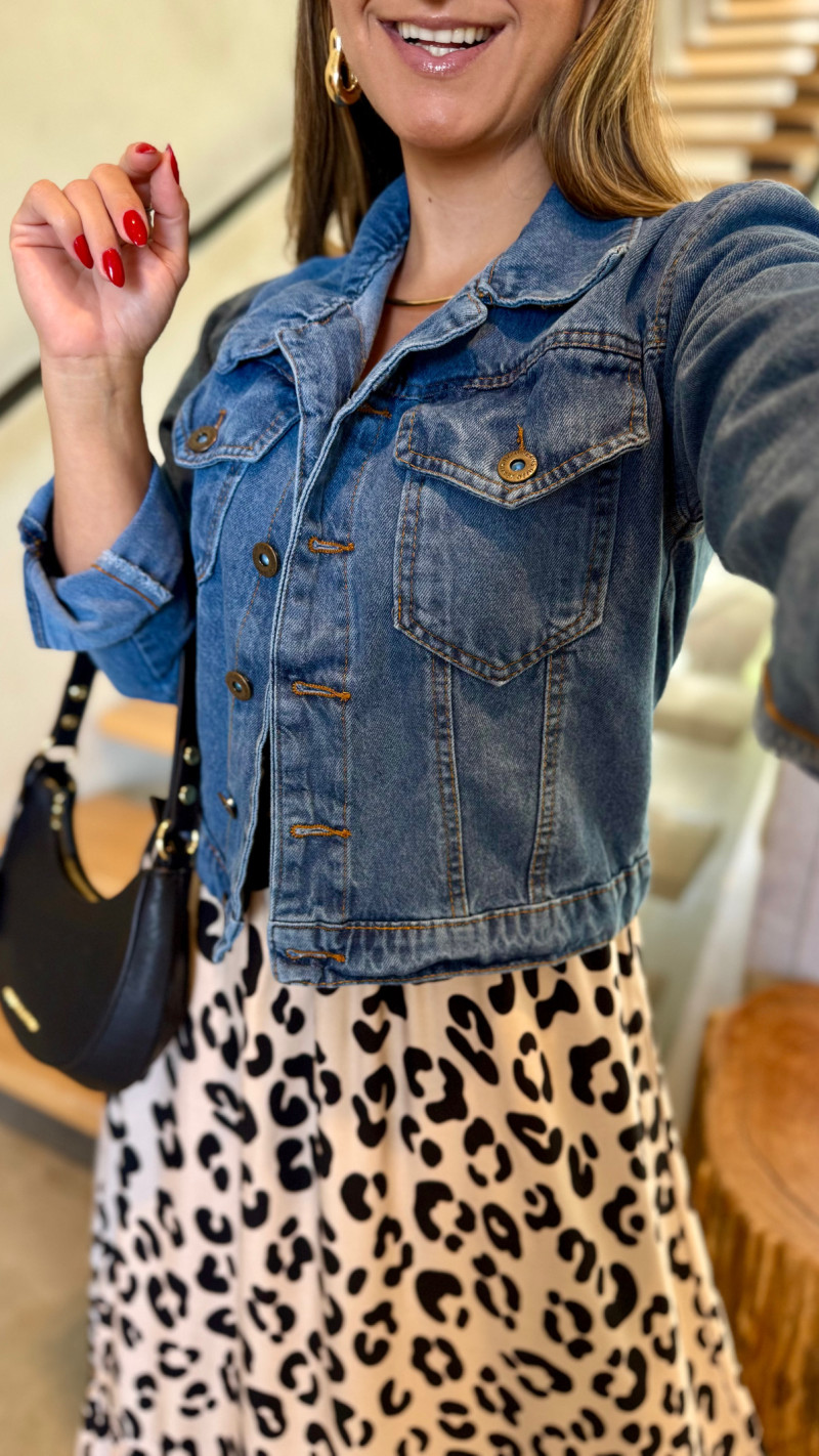Jaqueta Jeans Rebeca