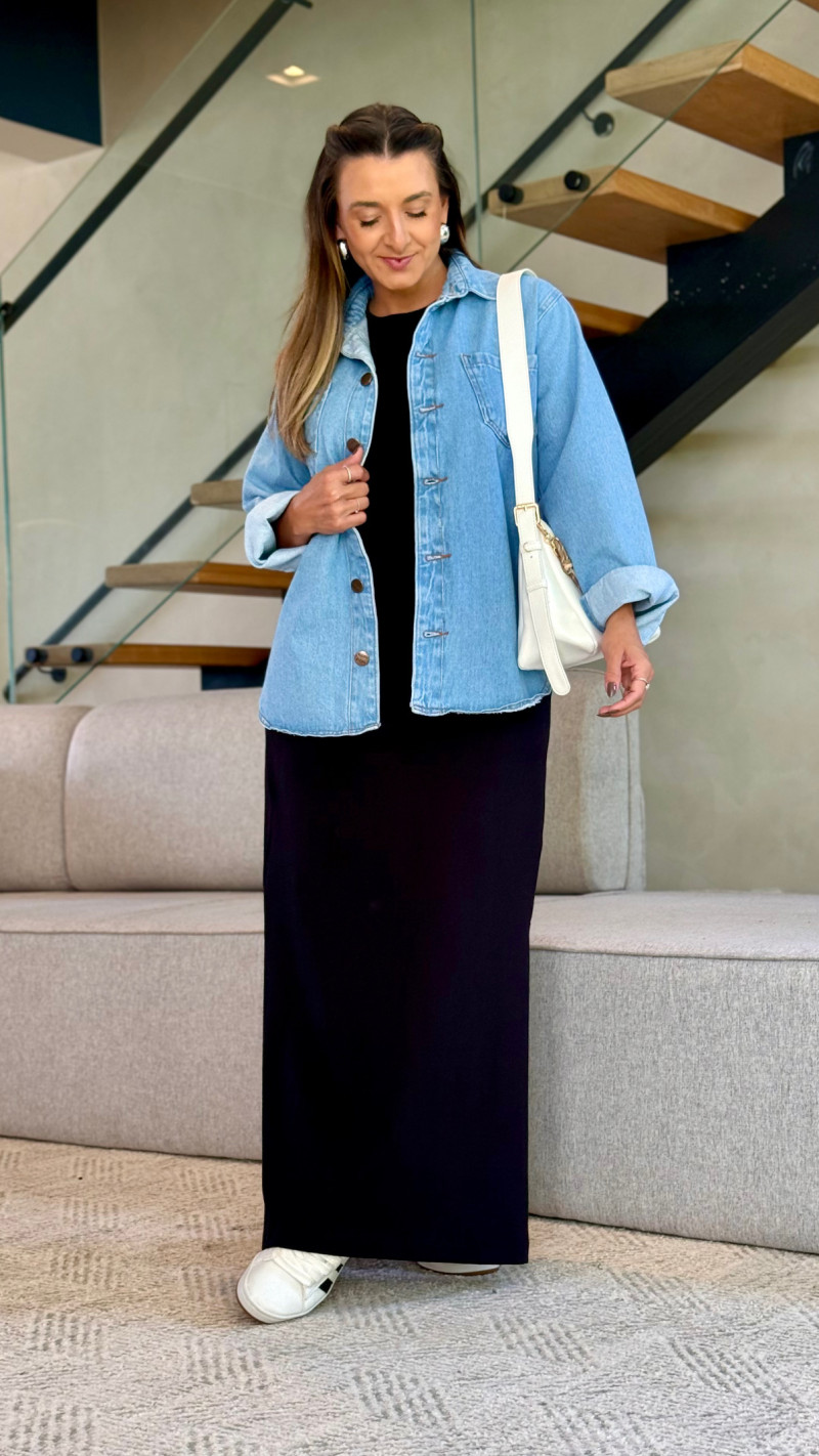 Vestido Longo Malha Menegotti Renata