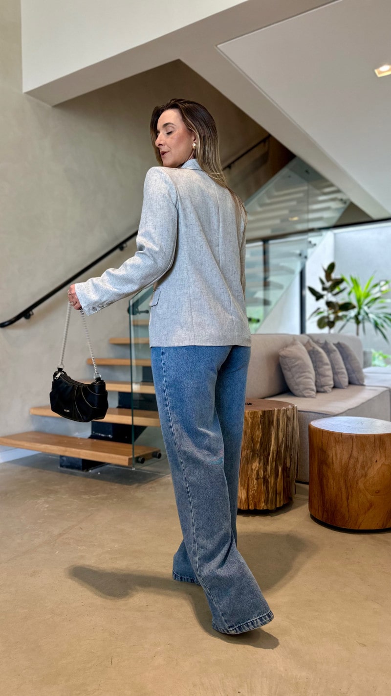 Blazer Alfaiataria Com Ombreira Mara