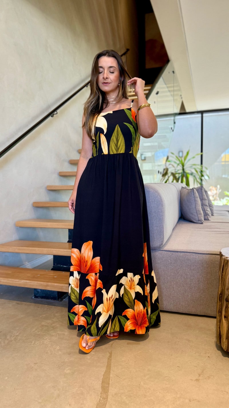Vestido Longo Alcinha Olivia