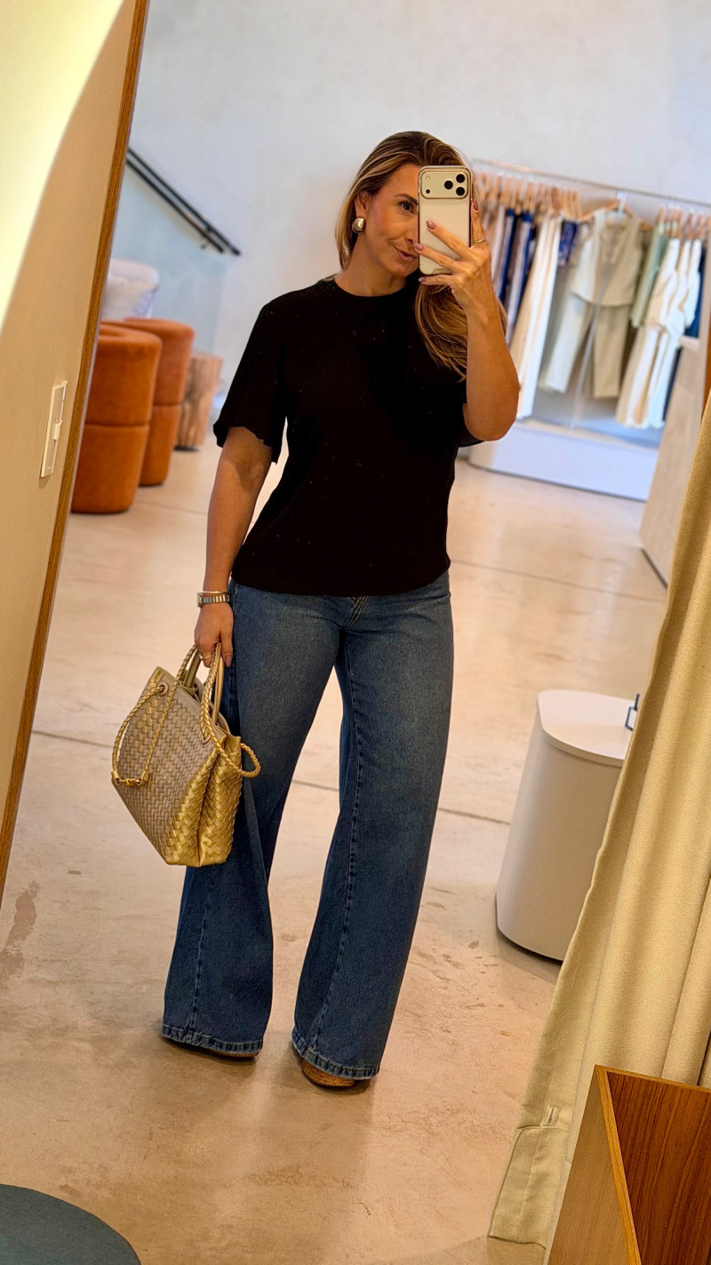 Blusa Manga Flare Larissa