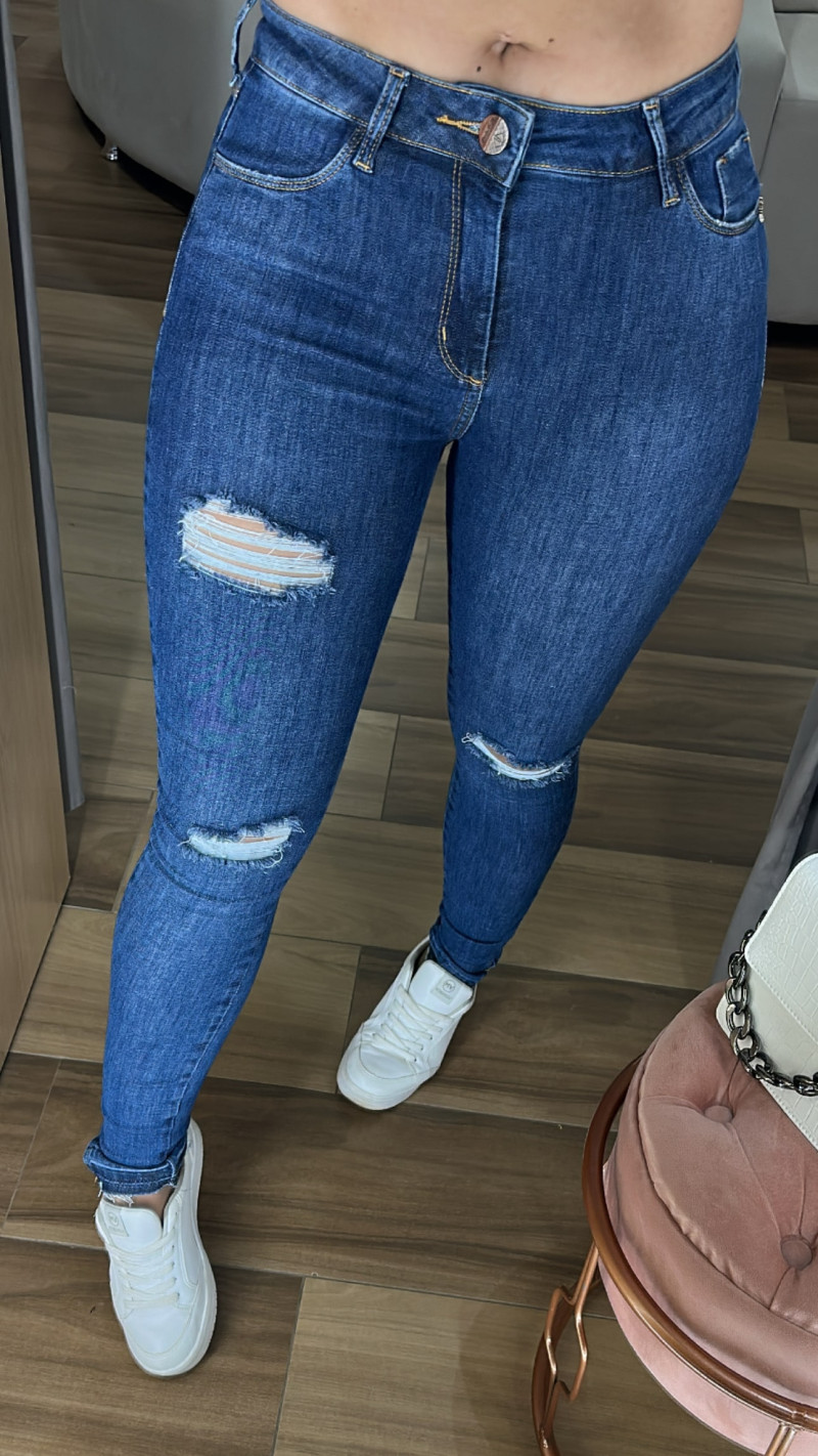 Calça jeans hot sale na 44
