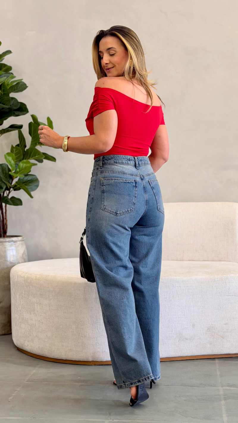Blusa Ombro A Ombro Melina 