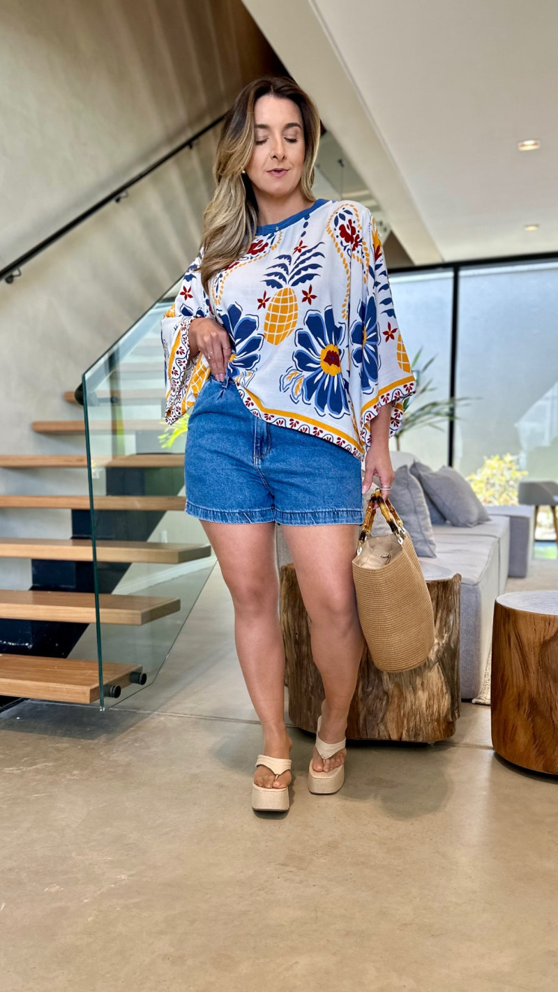 Blusa Gola Alta Flavia Cores