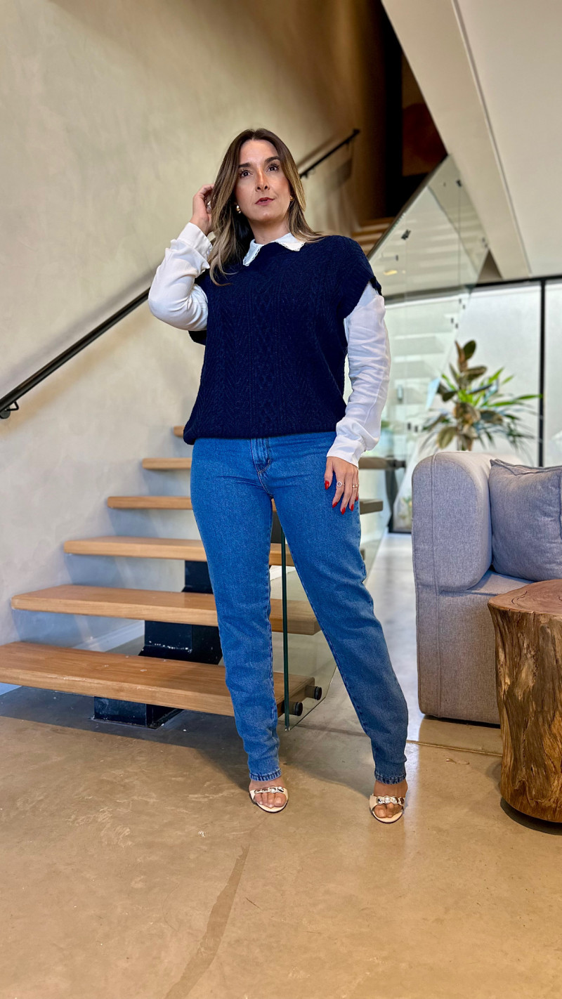 Calça Jeans Mom Valentina
