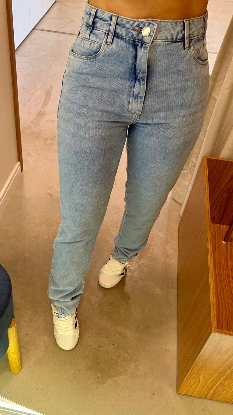 Calça Jeans Mom Amélia
