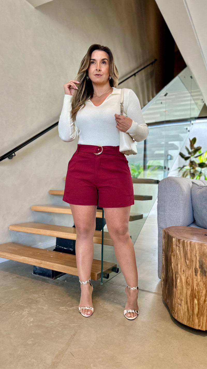 Blusa Manga Longa Modal Bela