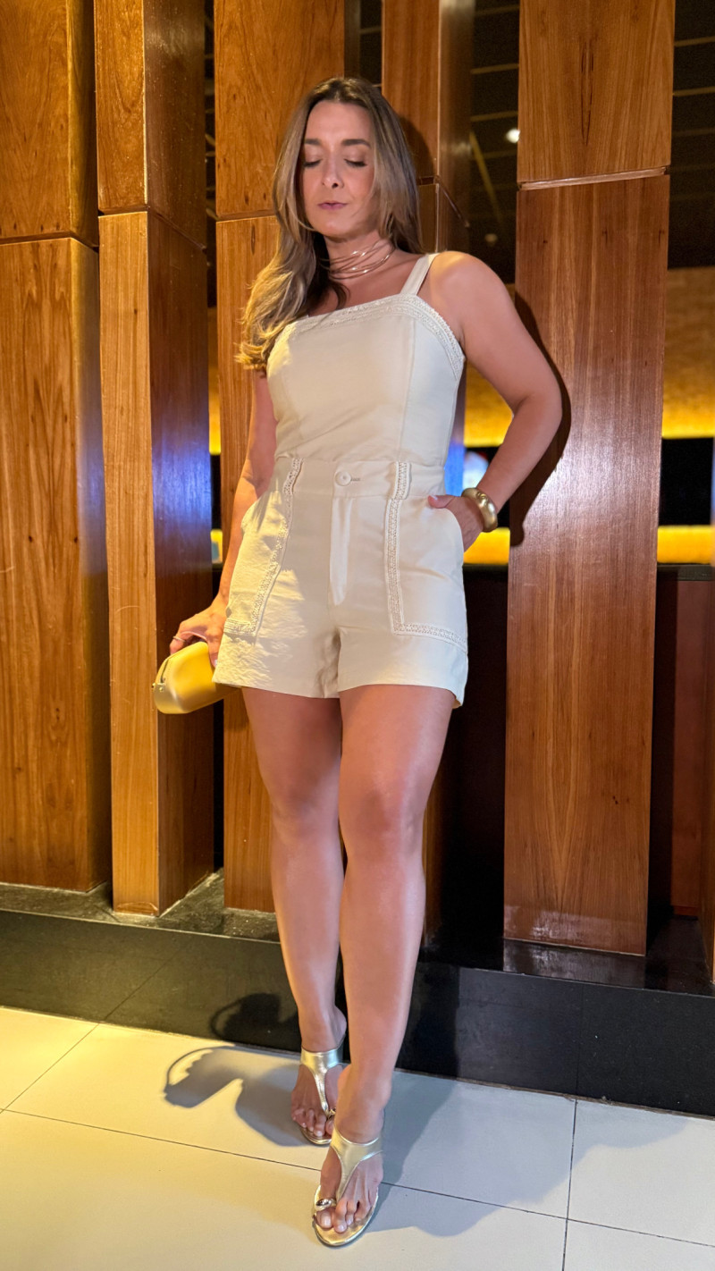 Conjunto Cropped E Short Loren