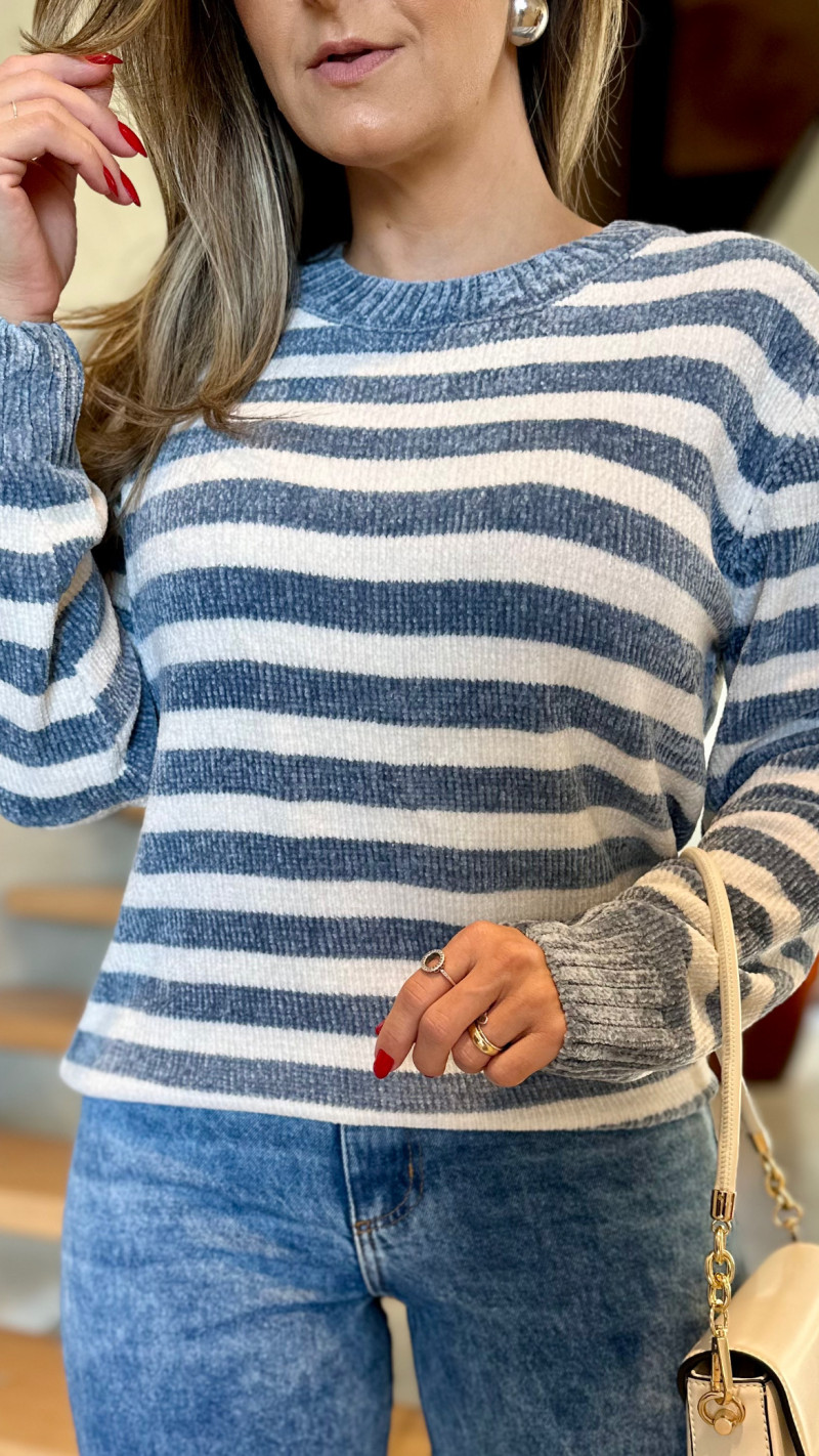 Blusa Manga Longa Tricot Mayra