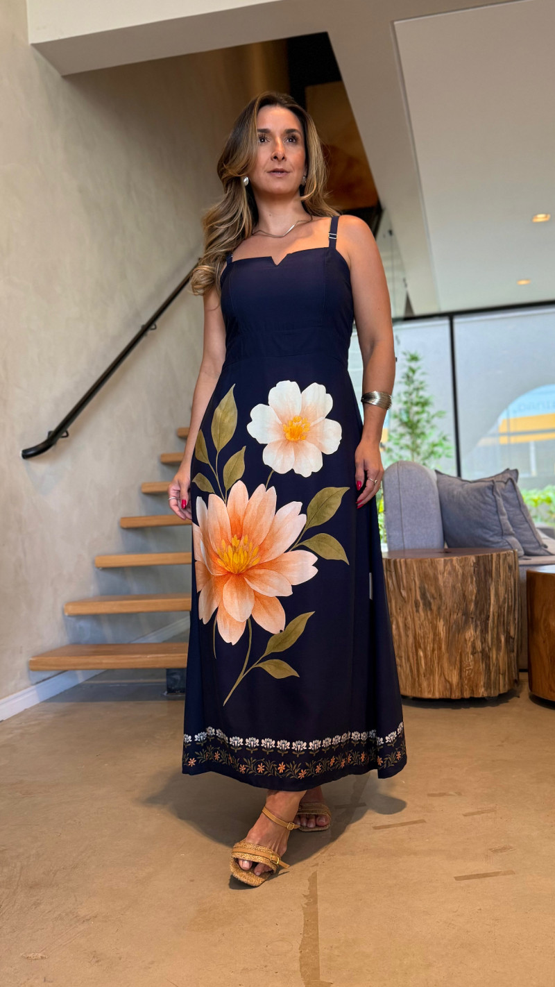 Vestido Longo Alcinha Vânia