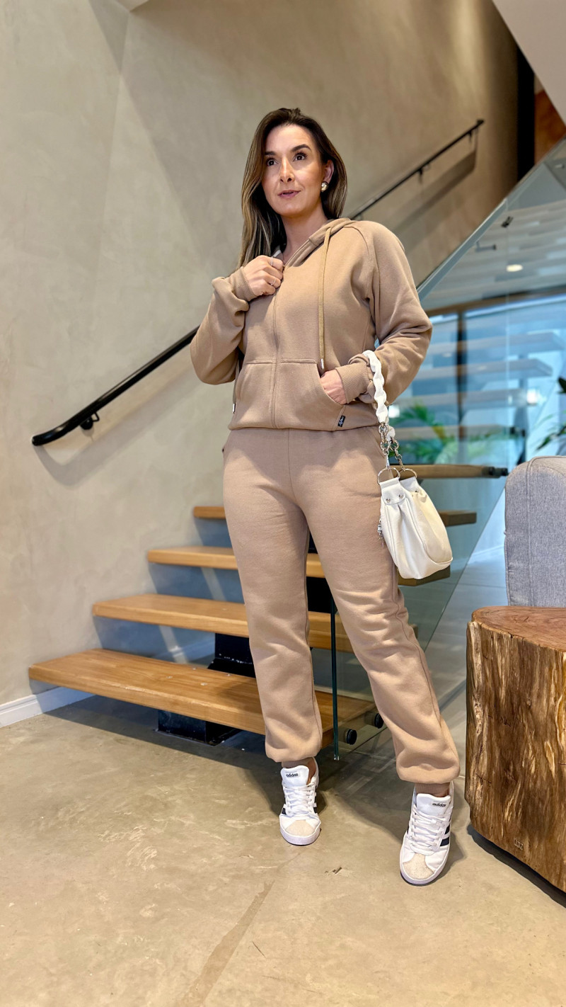 Conjunto Moletom Com Zíper Laura