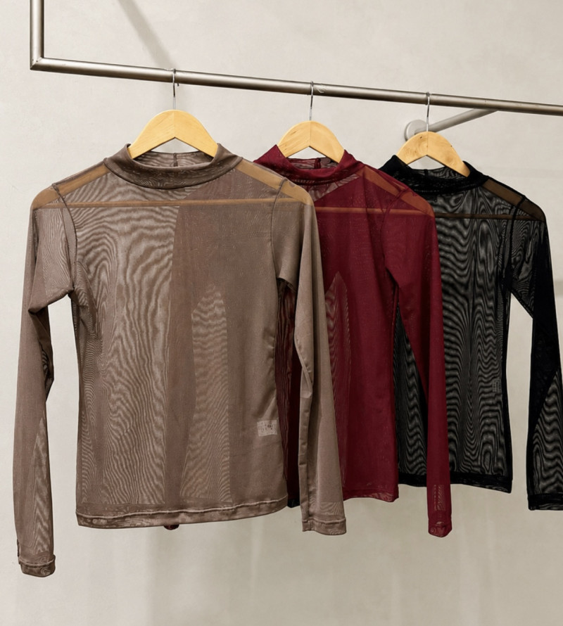 Blusa Tule Lisa Cacharrel
