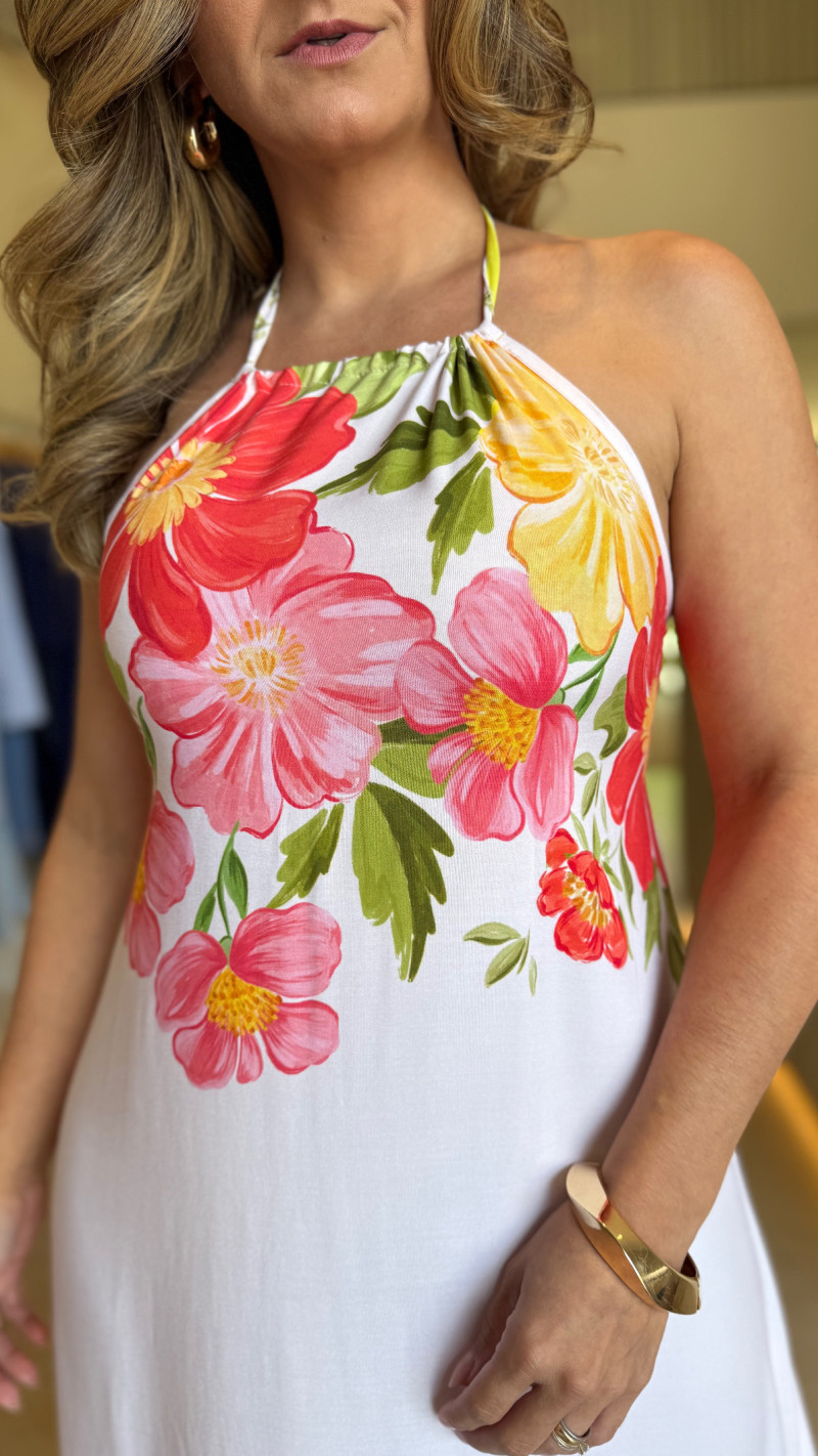 Vestido Longo Frente Única Vivi