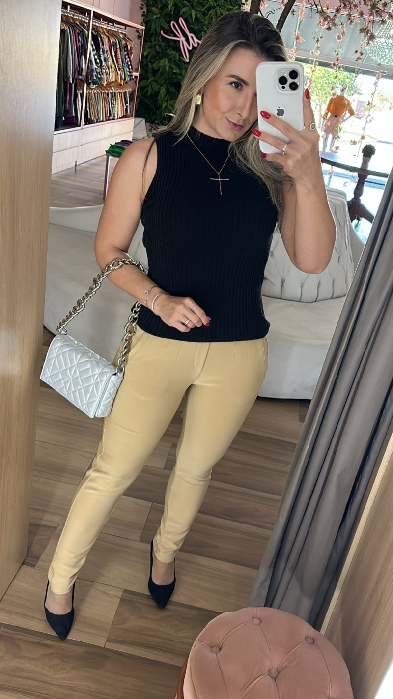 Calça montaria zara 2025