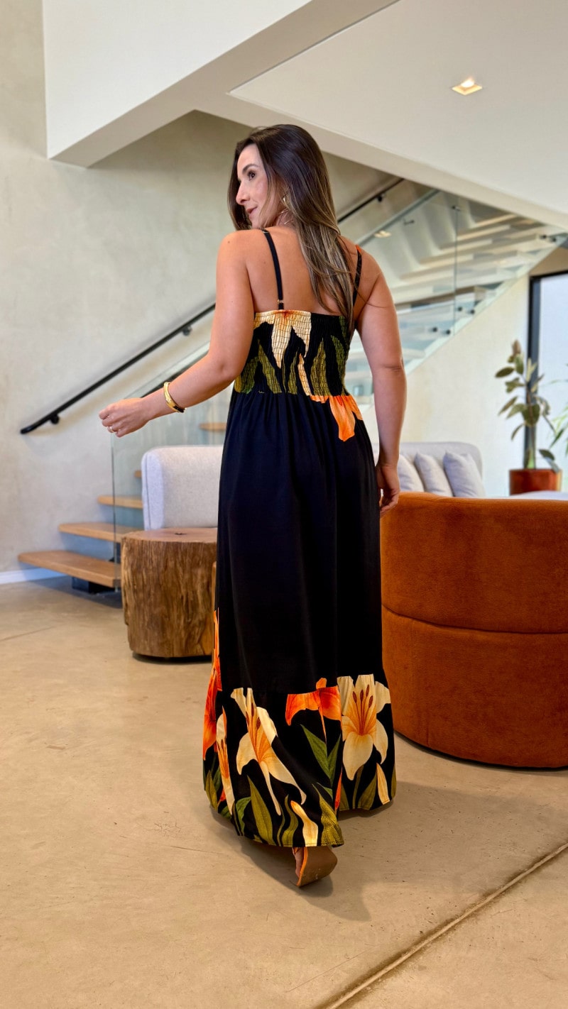Vestido Longo Alcinha Olivia