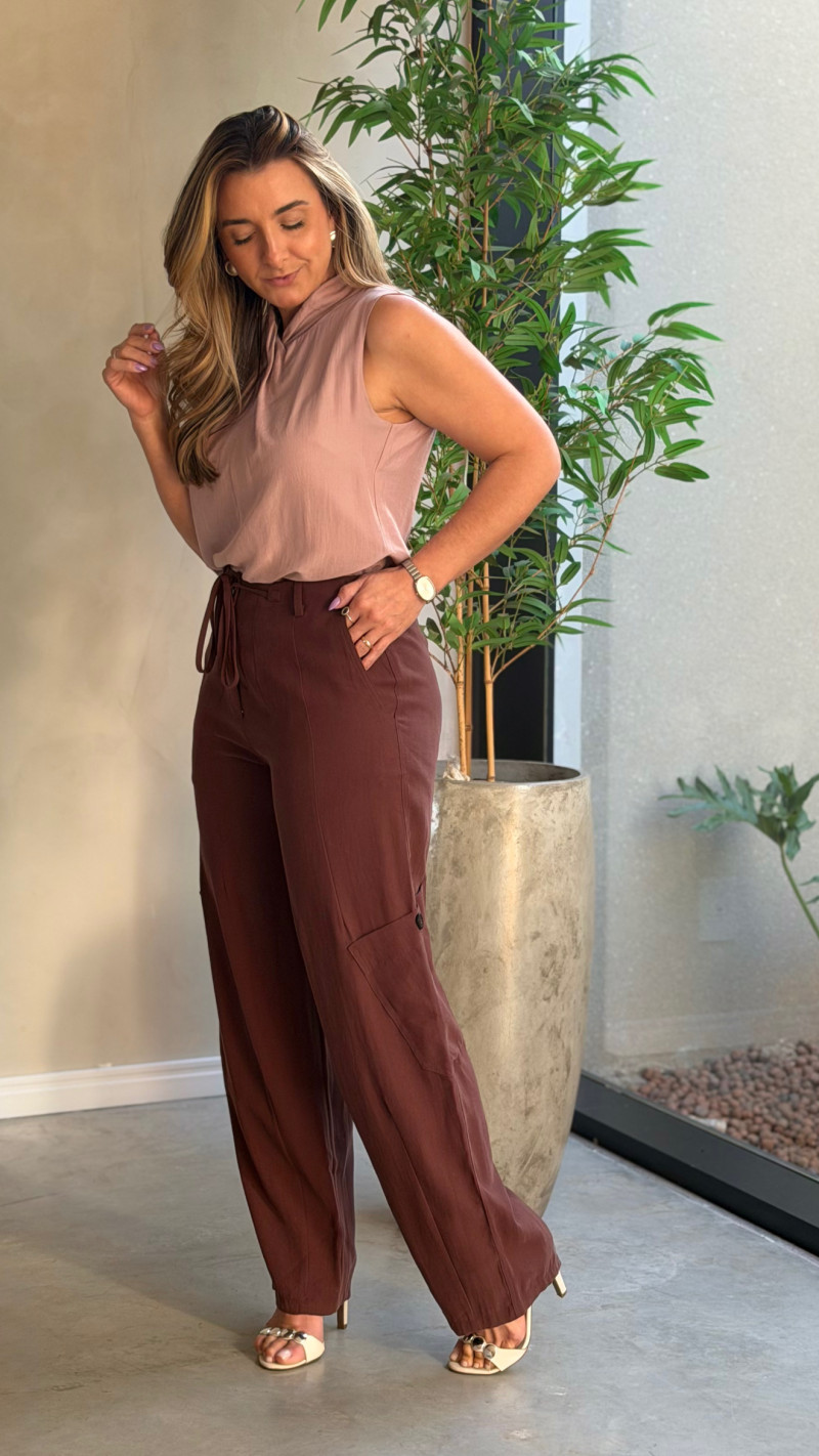 Calça C/ Cordão Jaqueline 