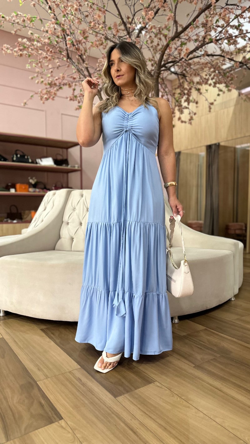 Vestido Longo Alcinha Suelen
