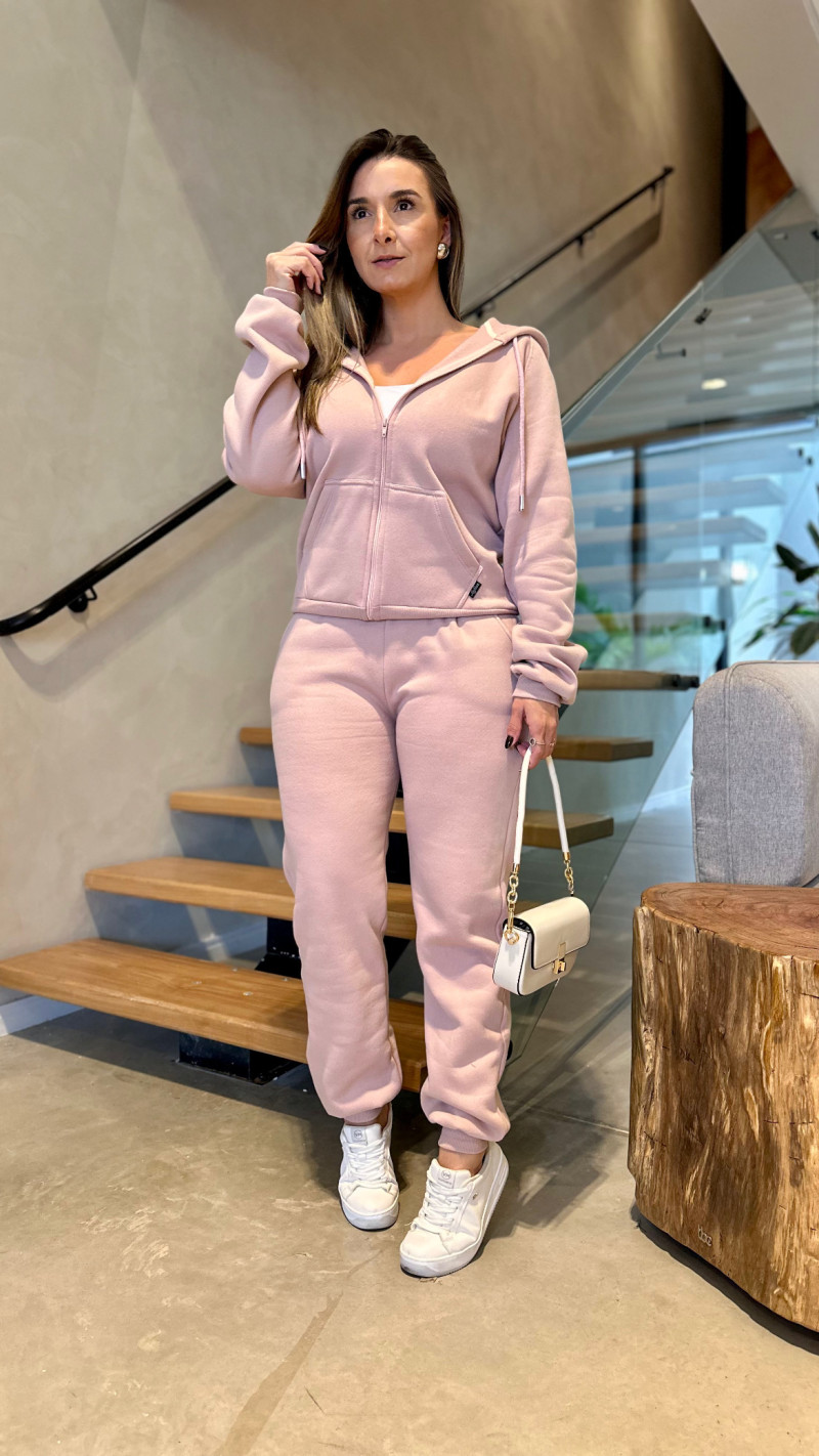 Conjunto Moletom Com Zíper Laura