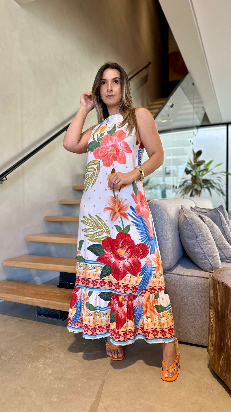 Vestido Midi Alcinha Tauany