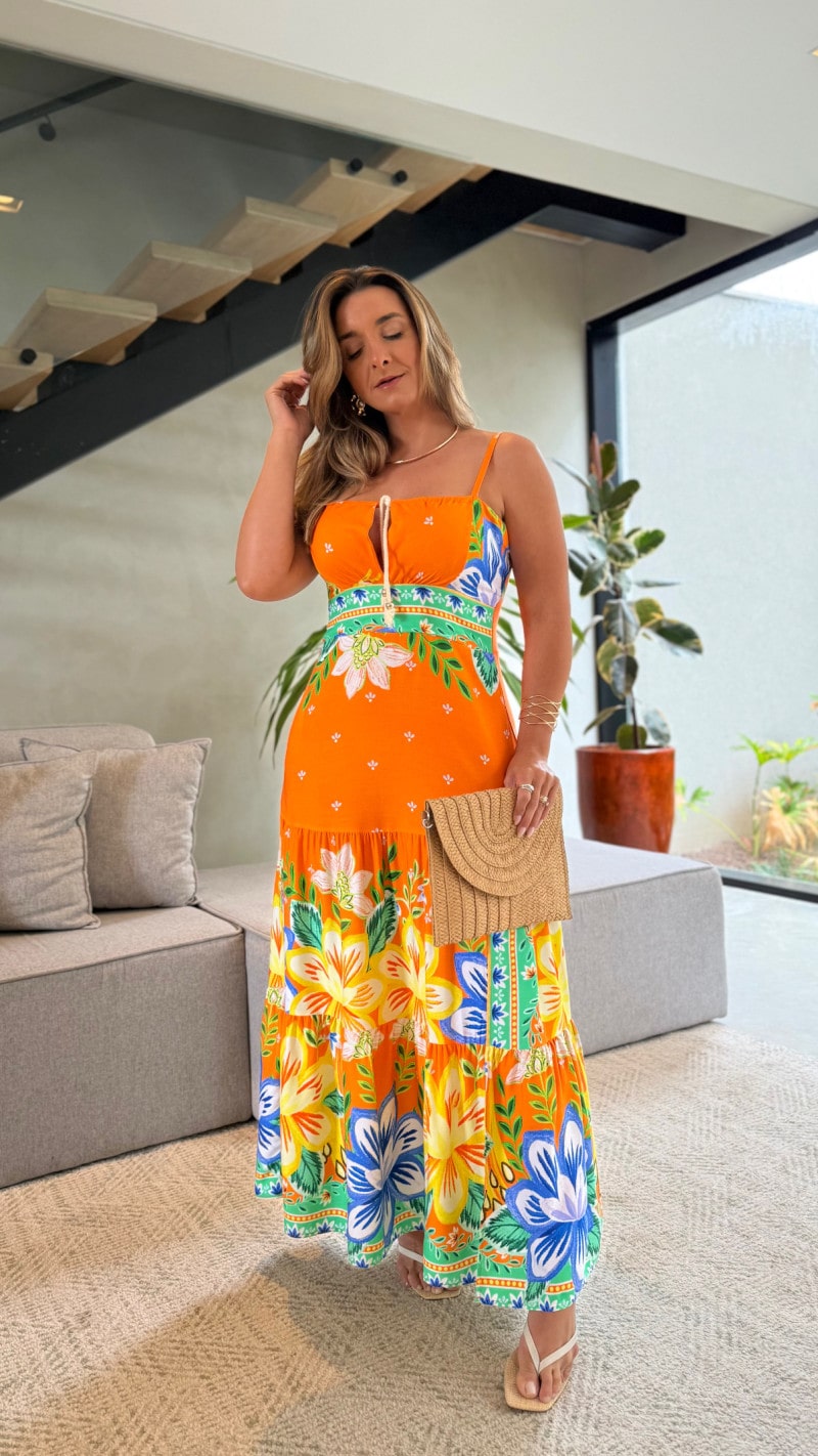 Vestido Longo Alcinha Vitoria