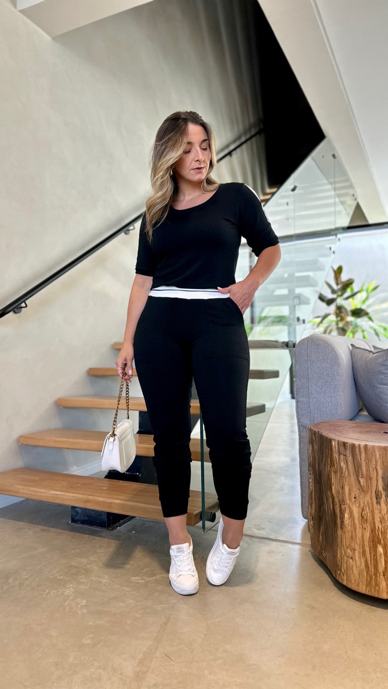 Conjunto Blusa E Calça Moletinho Demi