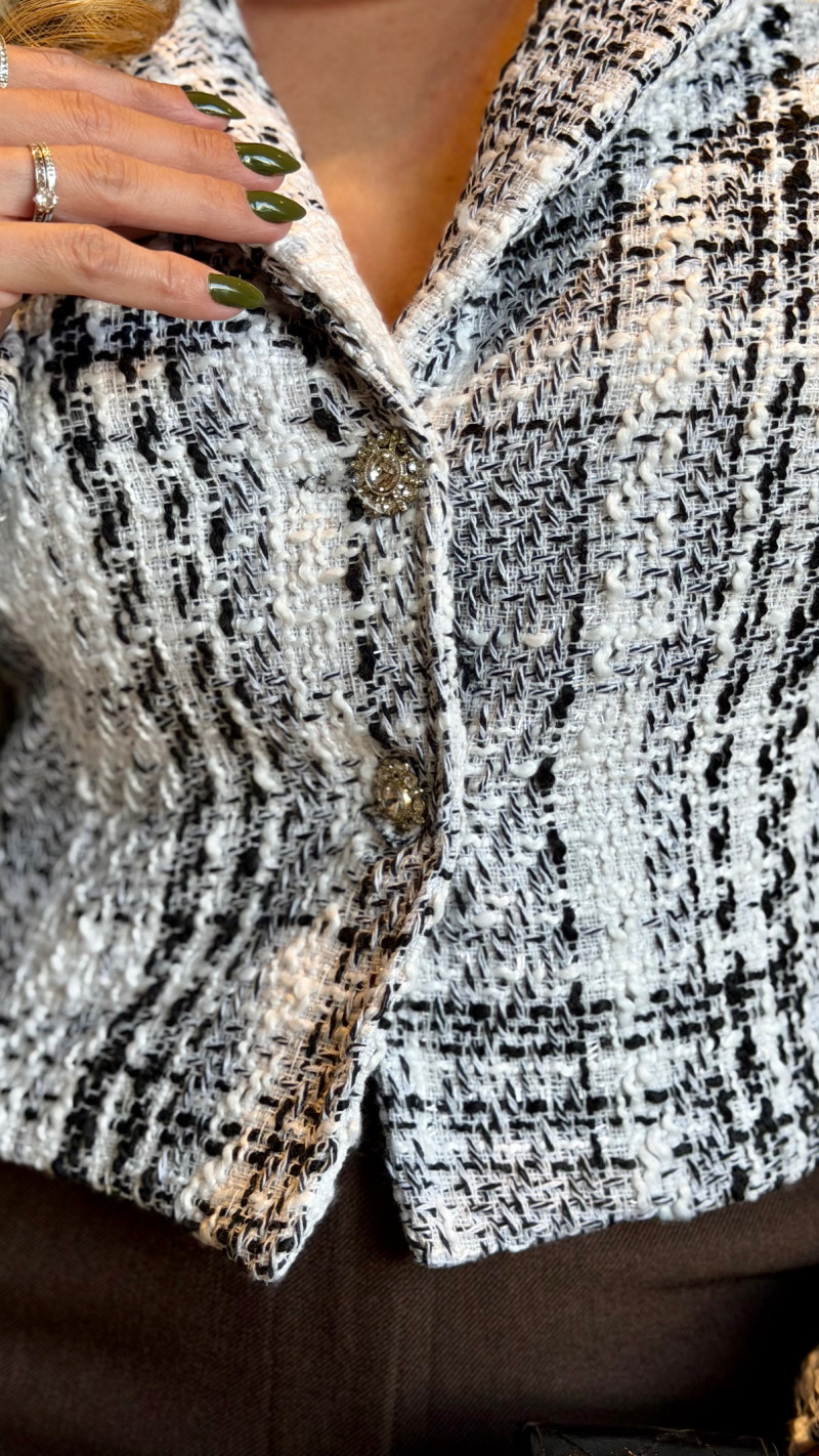 Casaco Tweed Lari